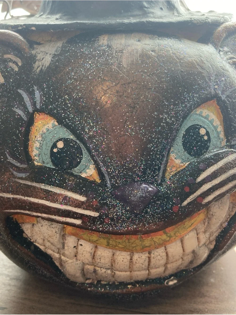Martha Stewart Halloween Cat Pumpkin  Witch lantern insert Vtg